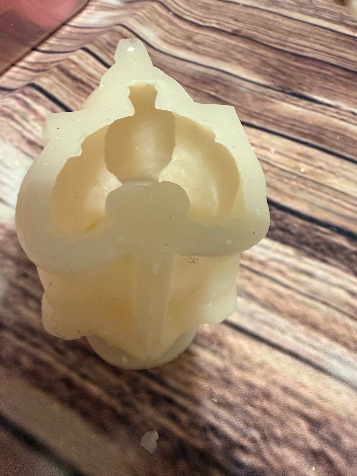 1 cavity squirrel hands up mold