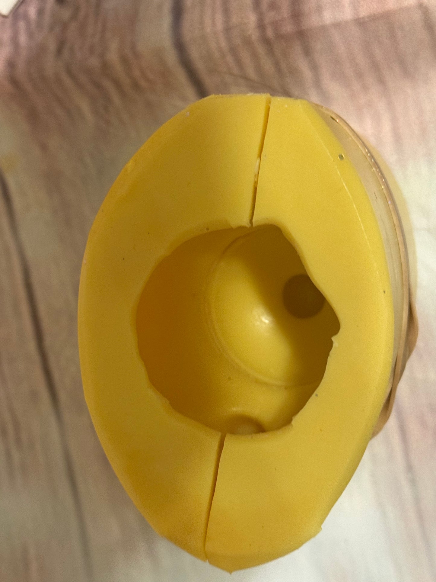 1 cavity rubber duck mold