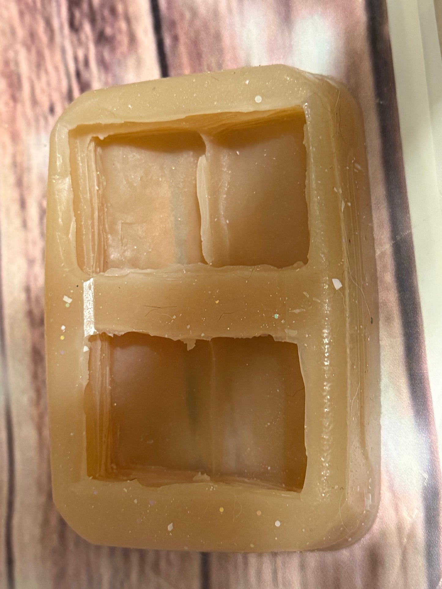 2 cavity open book mold