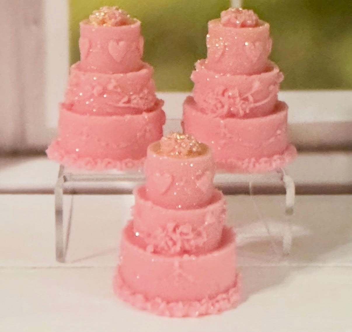 1 cavity 3 tier cake with flower mold