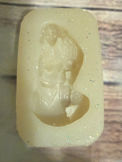 1 cavity mermaid mold