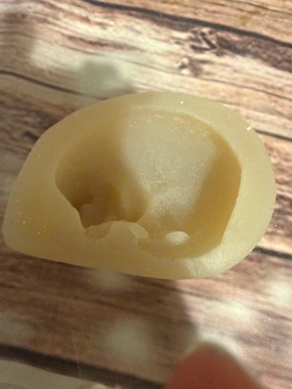 1 cavity sleeping cat mold