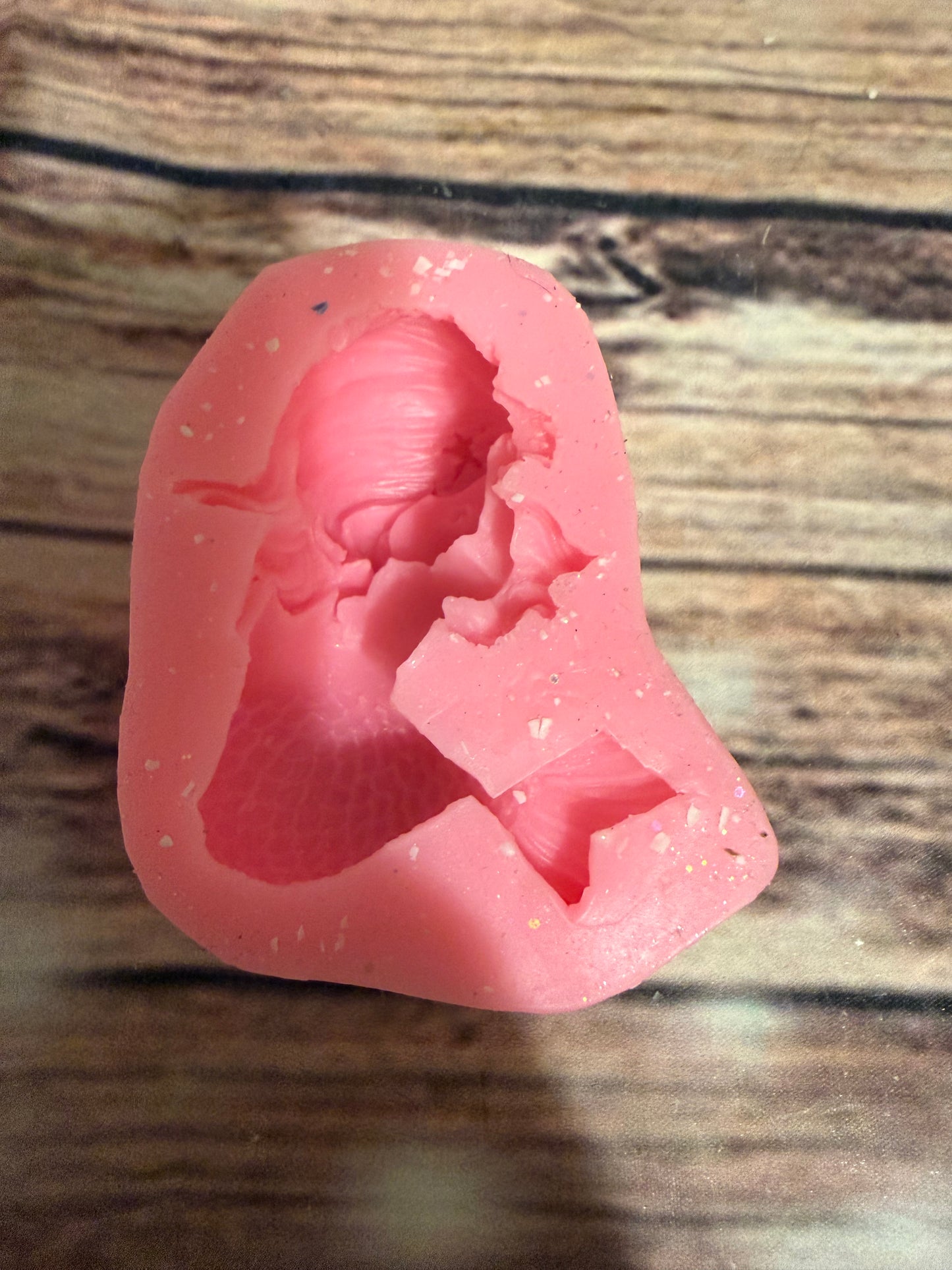 1 cavity 3D mermaid mold