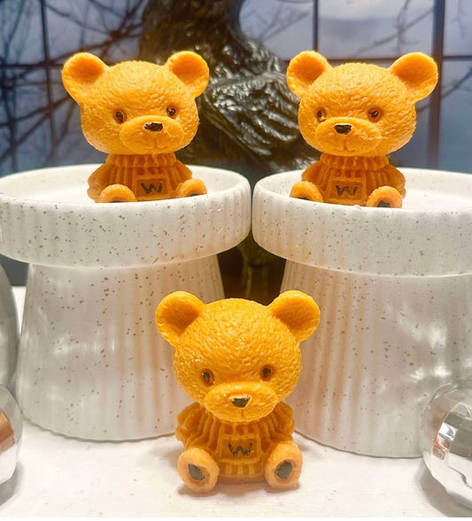 1 cavity teddy bear mold