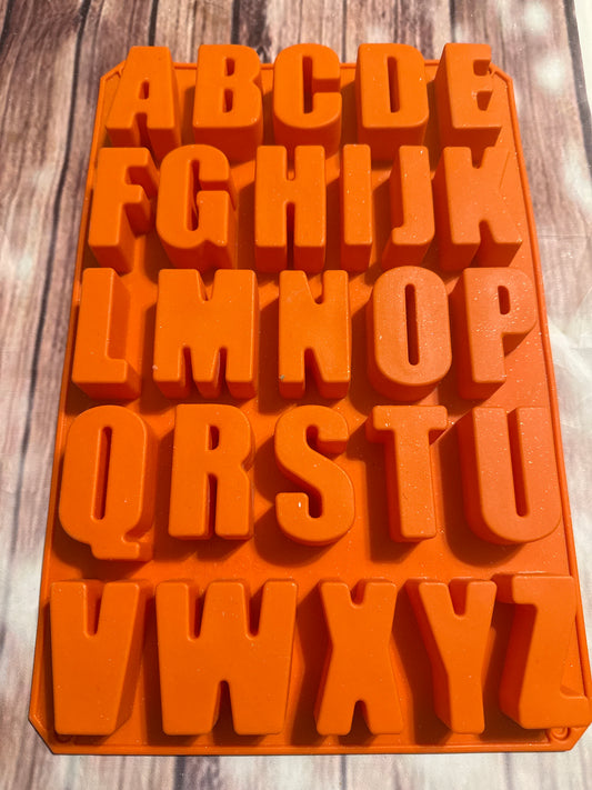 26 cavity alphabet mold