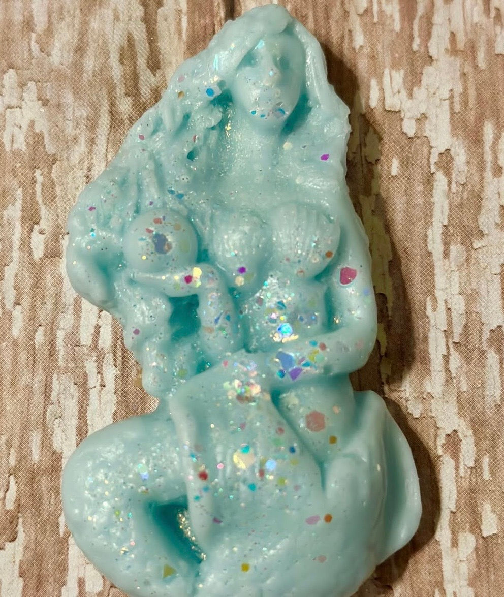 1 cavity mermaid mold