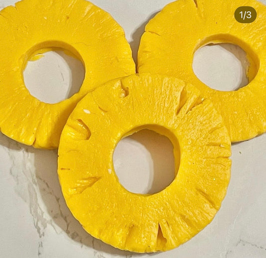 9 cavity pineapple slices mold