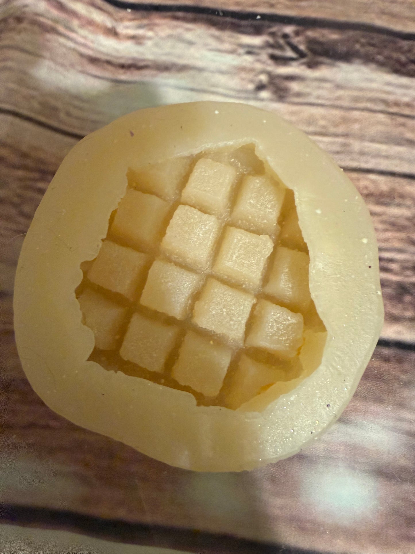 1 cavity waffle mold