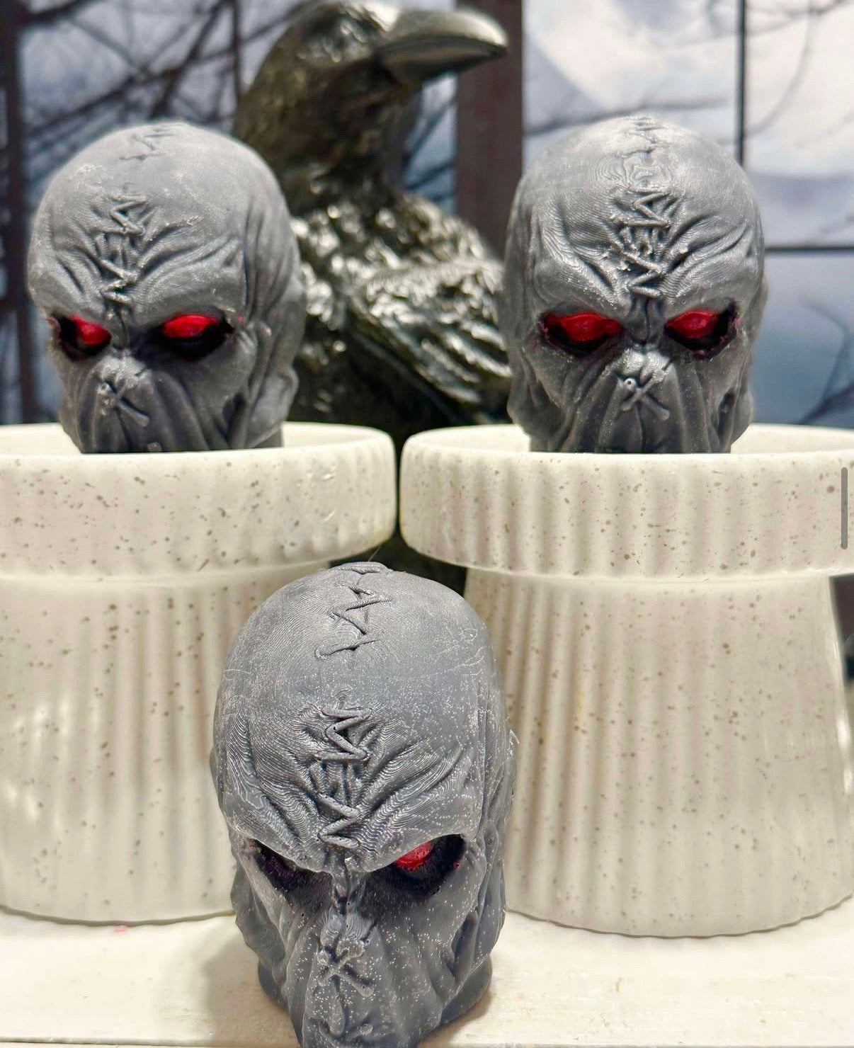 1 cavity masked man mold