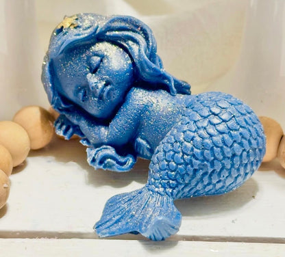 1 cavity 3D mermaid mold