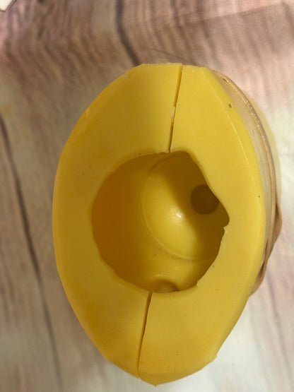 1 cavity rubber duck mold
