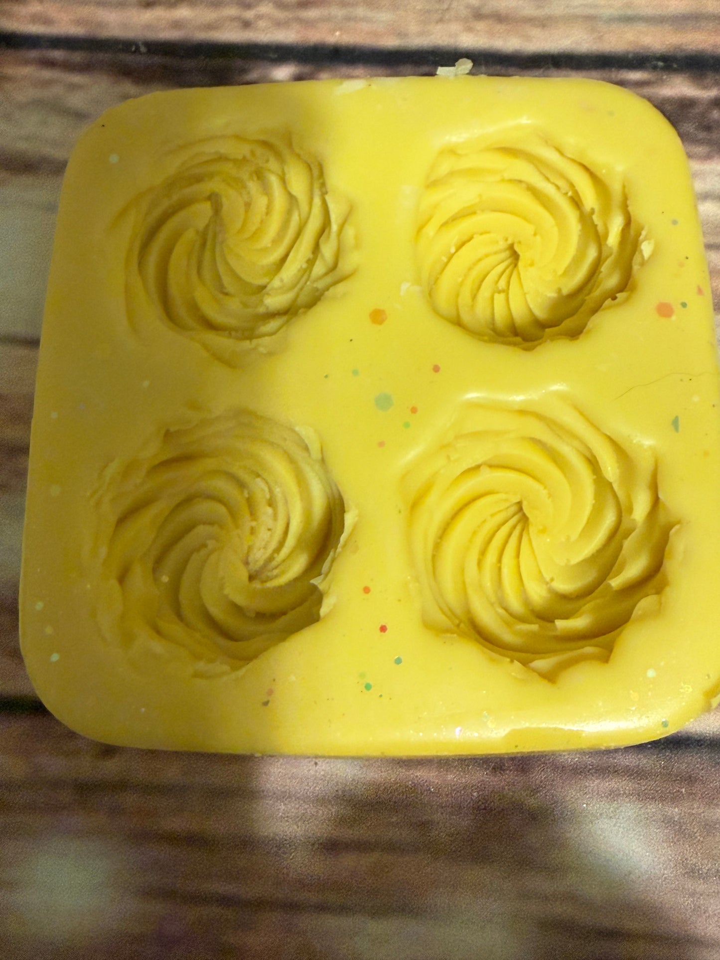 4 cavity whipped cream mold