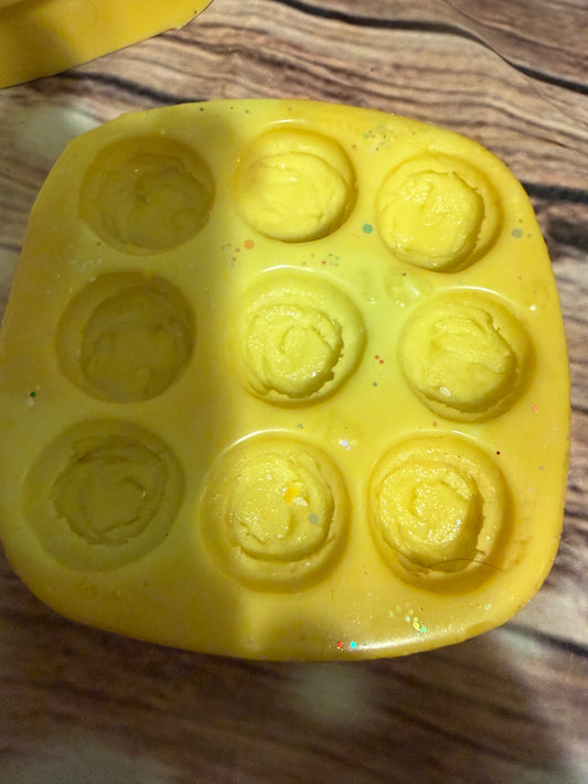 9 cavity frosted round cookies mold