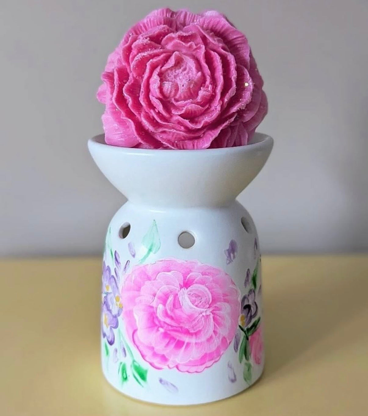 1 cavity peony mold