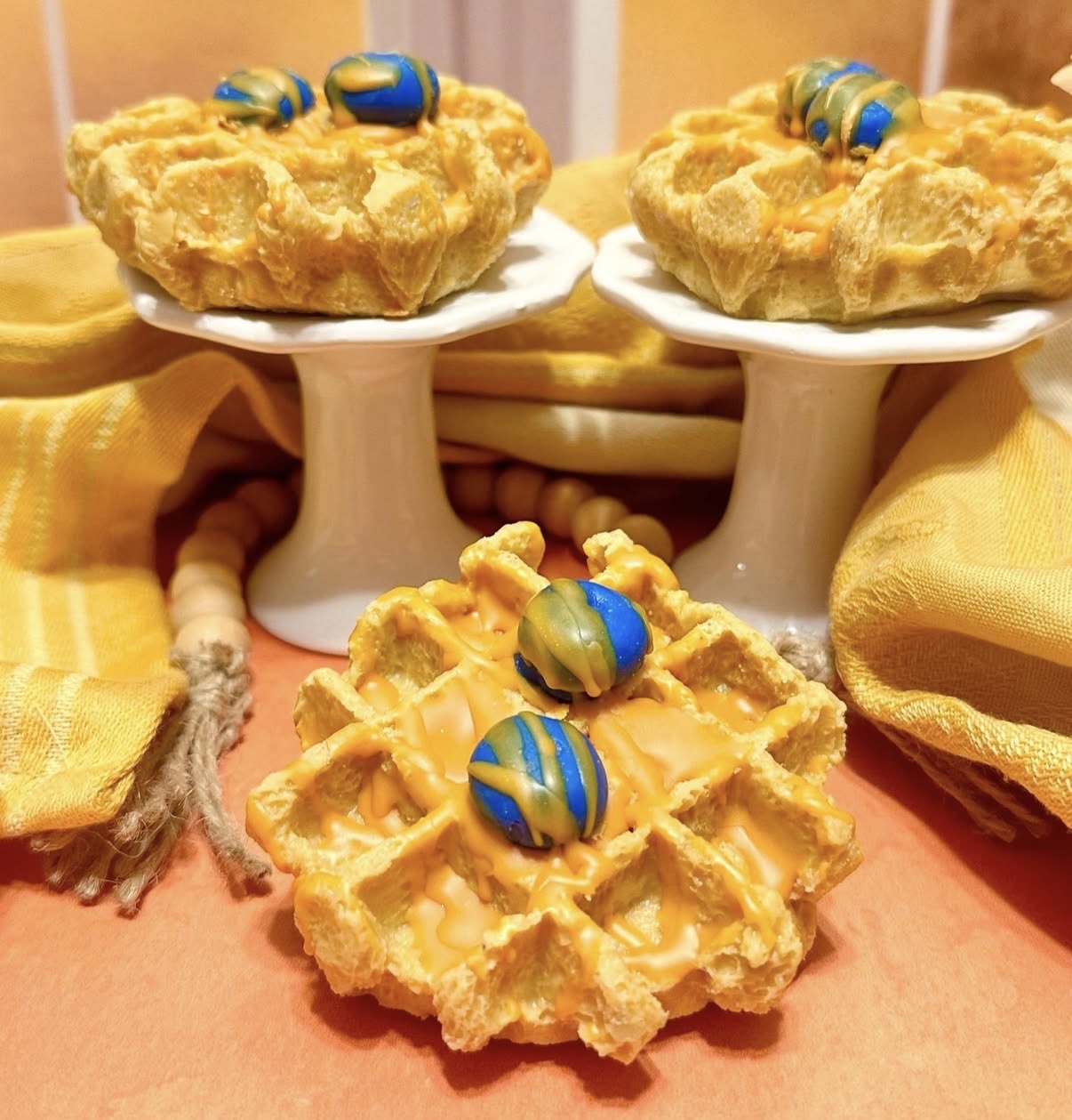 1 cavity waffle mold