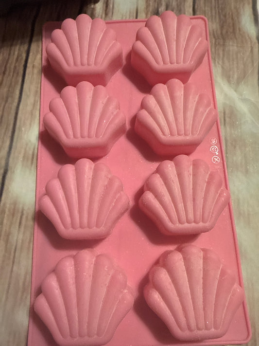 8 cavity seashell mold