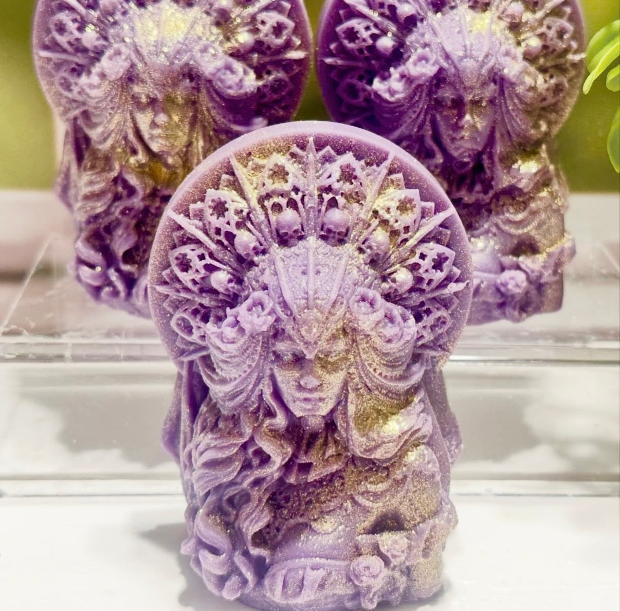 1 cavity warrior goddess mold