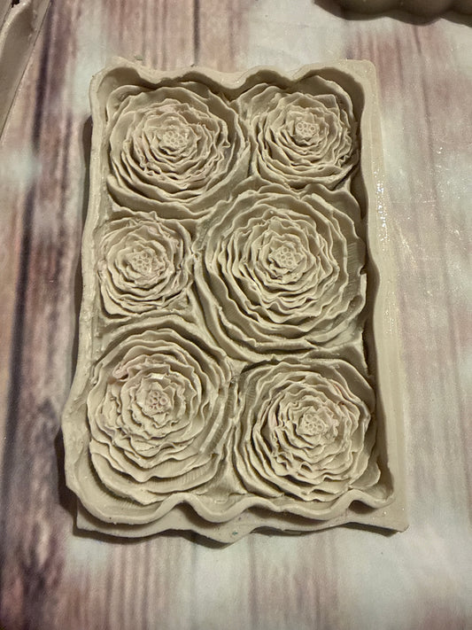 Peony slab mold
